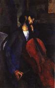 Amedeo Modigliani The Cellist Spain oil painting artist